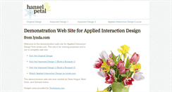 Desktop Screenshot of hanselandpetal.com